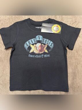 NWT Bravado Black Kids Guns N' Roses 'Sweet Child O' Mine' Graphic Tee